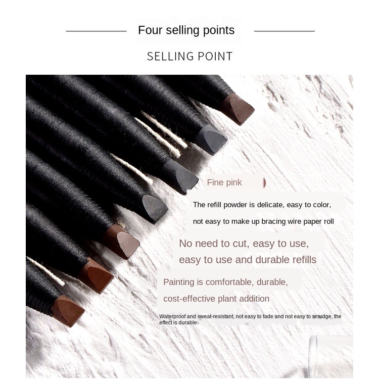 Chì kẻ mày chống thấm nước và mồ hôi không lem nhòe lâu trôi cao cấp