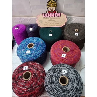 Len sợi kiểu dùng đan móc
