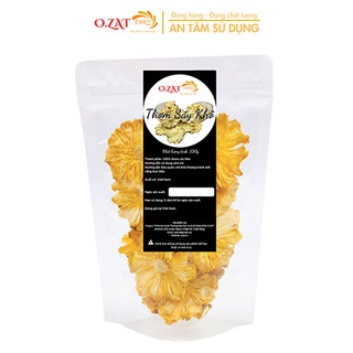 Thơm (dứa/khóm) sấy khô O.ZAT Food 100g - detox thanh lọc cơ thể giảm cân tăng cường hệ miễn dịch