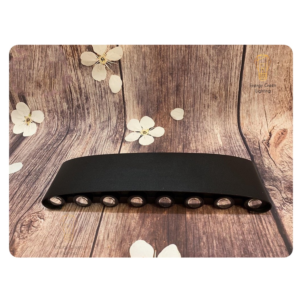 Đèn trang trí hắt tường Energy Green Lighting 2 đầu 16w chống nước TN191 - Thân nhôm - Bảo hành 12 tháng