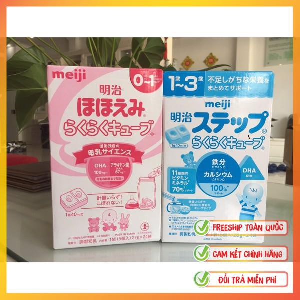 [Hàng Nhật Chuẩn] Sữa MEIJI 24 Thanh 648g Nội Địa Nhật Bản, Sữa MEIJI Thanh