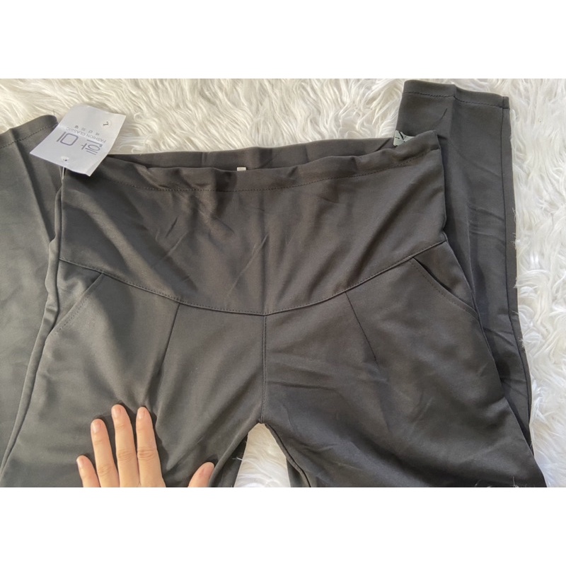 [Hàng cao cấp] Quần bầu công sở cao cấp❤️chất umi loại 1❤️Ko phải chất tuyết mưa hàng rẻquần bà bầu có chun chỉnh QB201