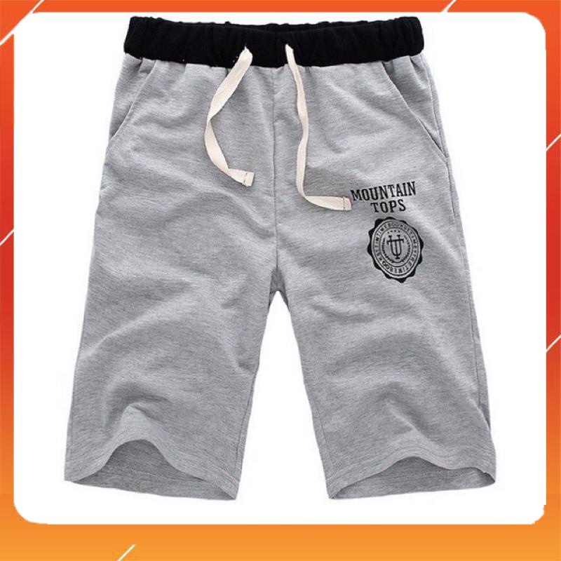 Quần Short nam lưng thun chất thun có túi dáng ôm AP 938