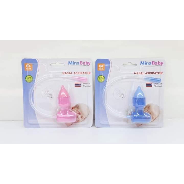 DỤNG CỤ HÚT MŨI MINA BABY NHẬP KHẨU THÁI LAN CHO BÉ TỪ 0 THÁNG TUỔI