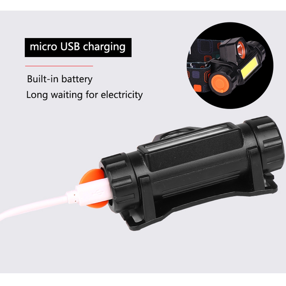 Haixnfire HP42 Đèn Pin Đeo Đầu Q5 + Bóng COB LED Chất Lượng Cao | BigBuy360 - bigbuy360.vn