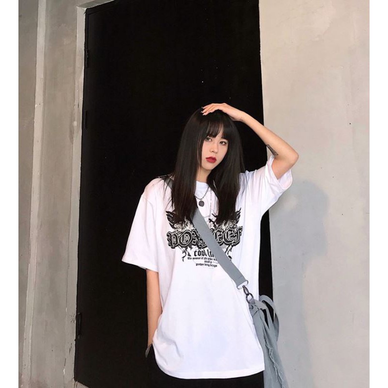 ÁO THUN, ÁO PHÔNG TAY LỠ UNISEX FORM RỘNG M43