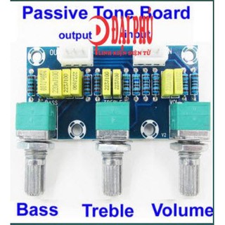 Mạch chỉnh âm sắc thụ động |  Passive Tone Board Power Amplifier Front Level High and Low Voltage