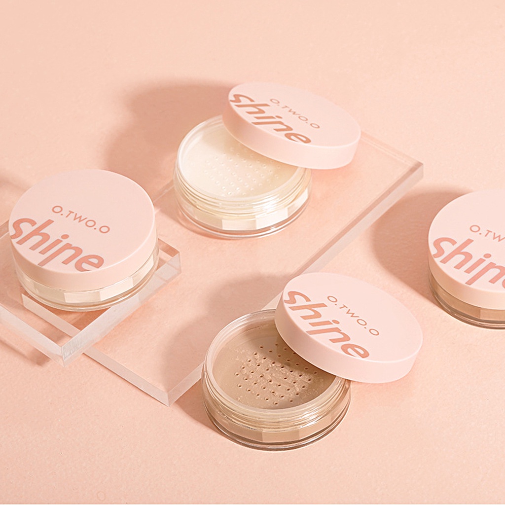 Phấn Phủ Dạng Bột O.TWO.O SE004 Màu Lì Tự Nhiên Chống Thấm Nước Kiềm Dầu Che Khuyết Điểm Hàng Ngày 10g