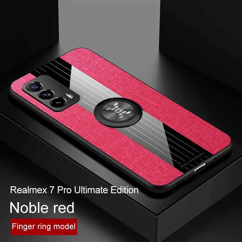 Ốp điện thoại có giá đỡ dạng nhẫn thời trang cho Realme Gt Gt Neo Q3 Q3I Q3 Pro