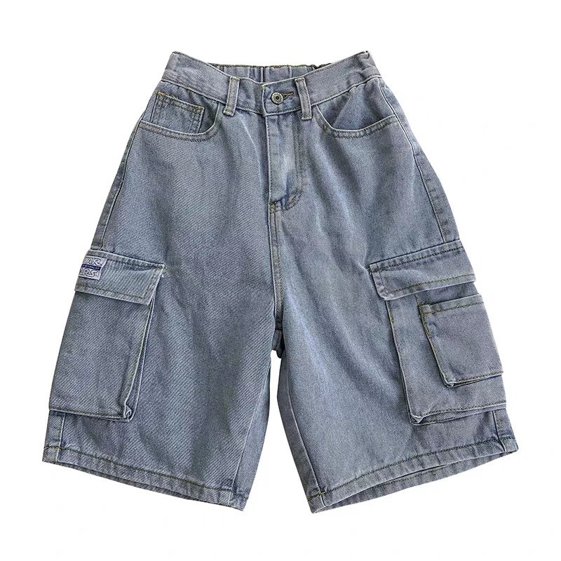 ORDER quần short jeans túi hộp ullazang