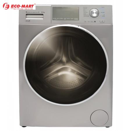 Máy giặt Aqua cửa ngang 8.5 kg màu xám bạc AQD-DD850E.S