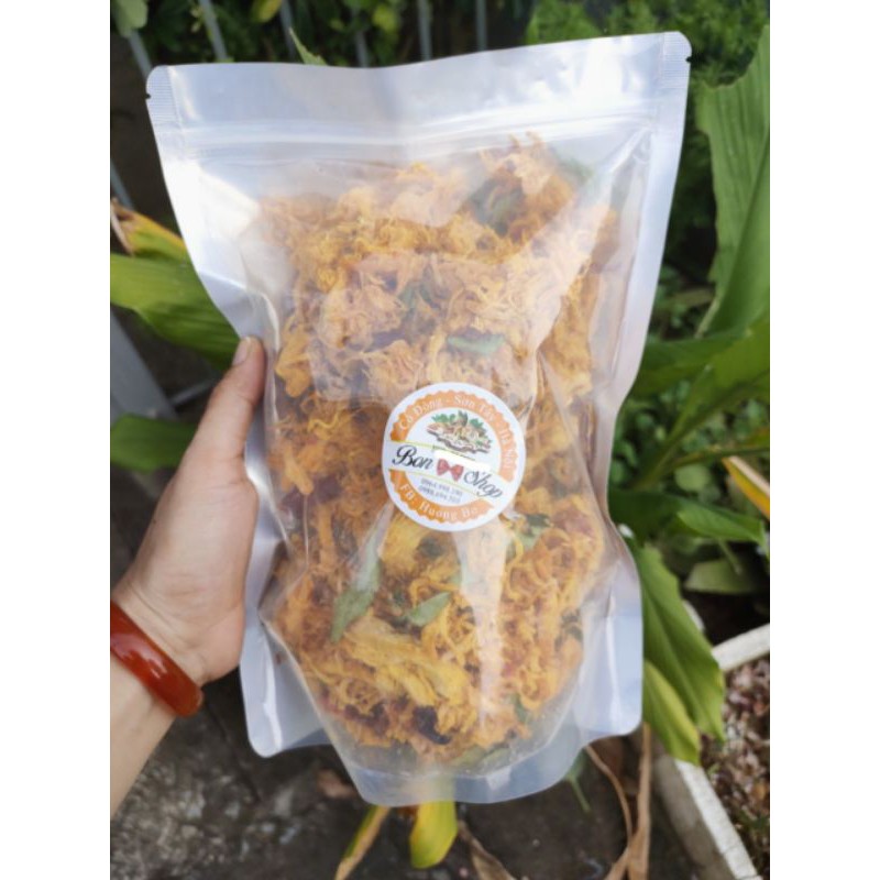 Khô gà lá chanh 500g hàng loại dai ngon