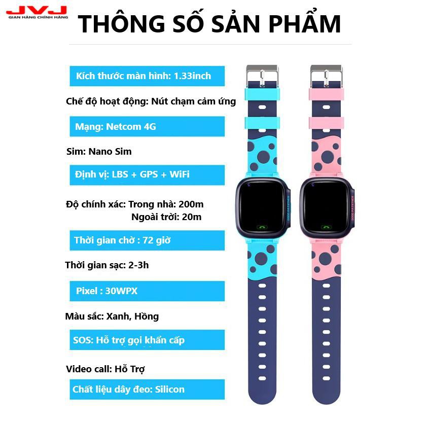 Đồng hồ thông minh trẻ em Y92 định vị cảm ứng chống nước nghe gọi 2 chiều có Tiếng Việt -WIFi