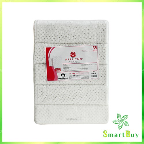 Bông tẩy trang Merilynn 500 gram [CHÍNH HÃNG - BÔNG BẠCH TUYẾT]