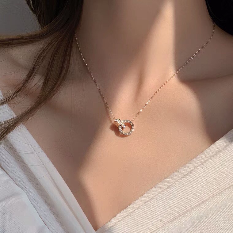 Dây chuyền CDE Sweet Love Necklace Rose Gold CDE02013.RG