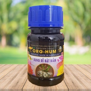 Phân bón kas  ORG-HUM bổ sung Humic Acid và Fulvic Acid giúp Bung rễ- Bật mầm chai 100ml
