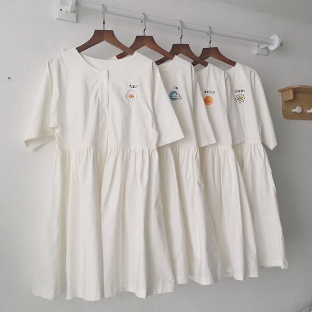 [Mã FAGREEN1505 giảm tới 30K đơn 99K] Đầm babydoll thêu hình | BigBuy360 - bigbuy360.vn