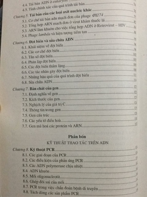 Sách - Cơ sở Sinh học phân tử