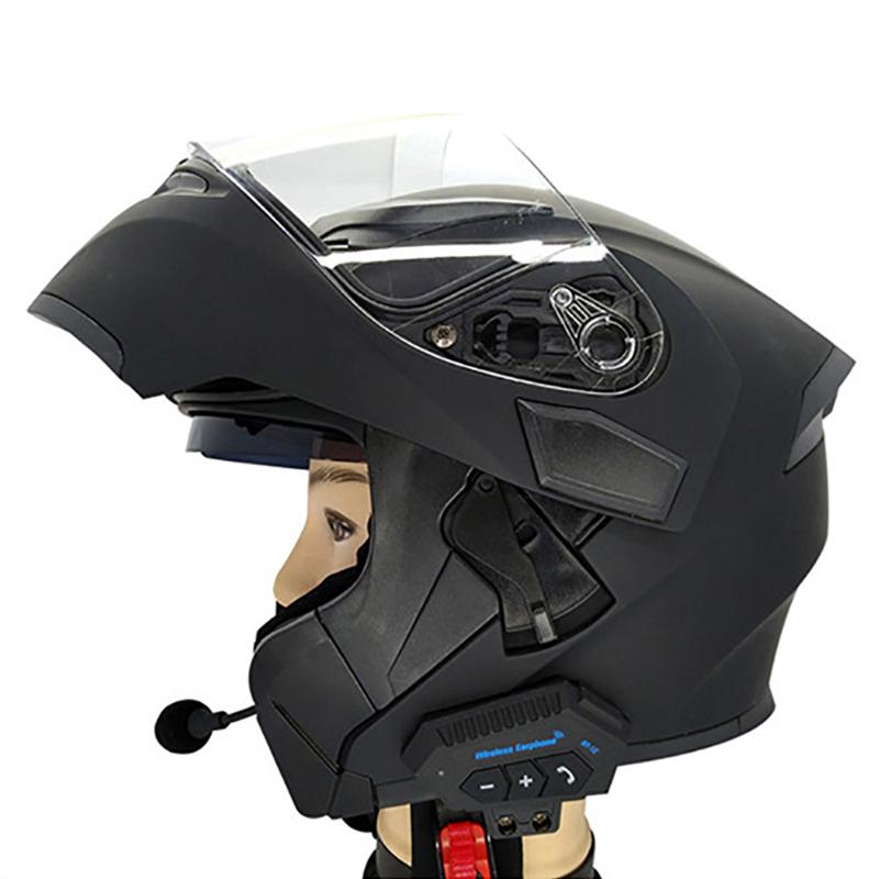 Mũ Bảo Hiểm Tai Nghe Bluetooth Tai Nghe Xe Máy V4.2 Bluetooth Intercom Motor Bike Tai Nghe Tiếng ồn Redu