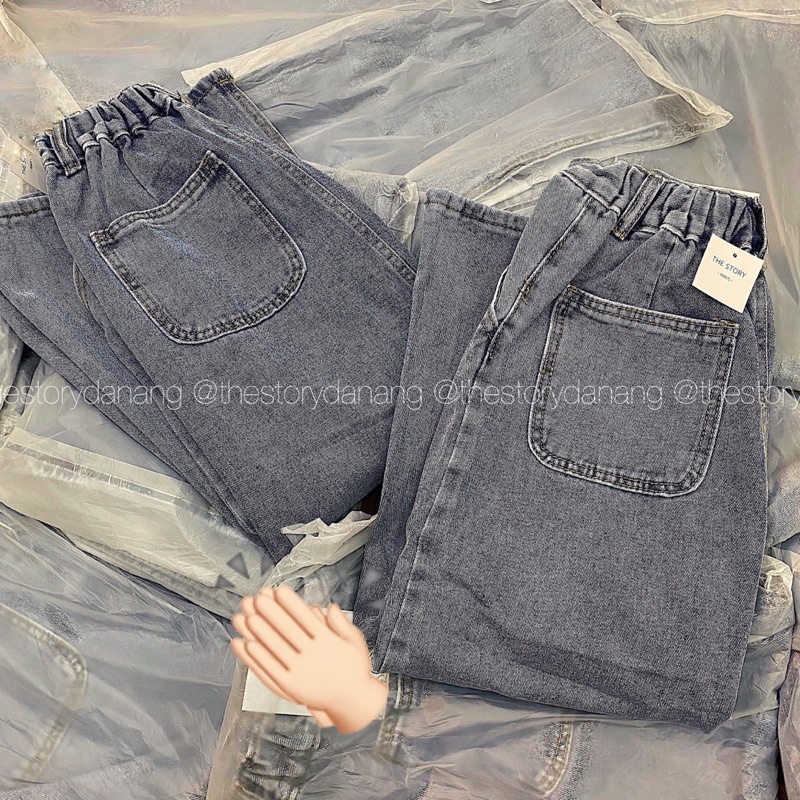 [STR] Chân váy jean dáng dài, xẻ vạt CV266 | BigBuy360 - bigbuy360.vn