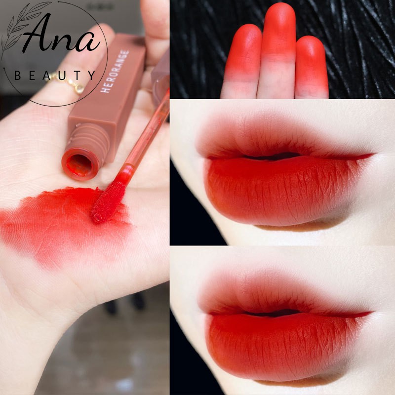 Son kem lì HERORANGE mềm mịn như nhung chống thấm nước chống khô môi lâu trôi | BigBuy360 - bigbuy360.vn