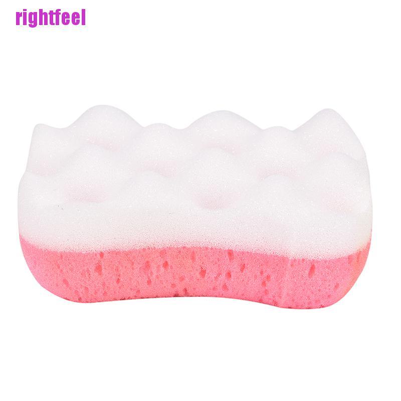 Rightfeel Skin Care Bath Sponge Absorbs Water Body Scrubber Shower Massage Bathing Brush