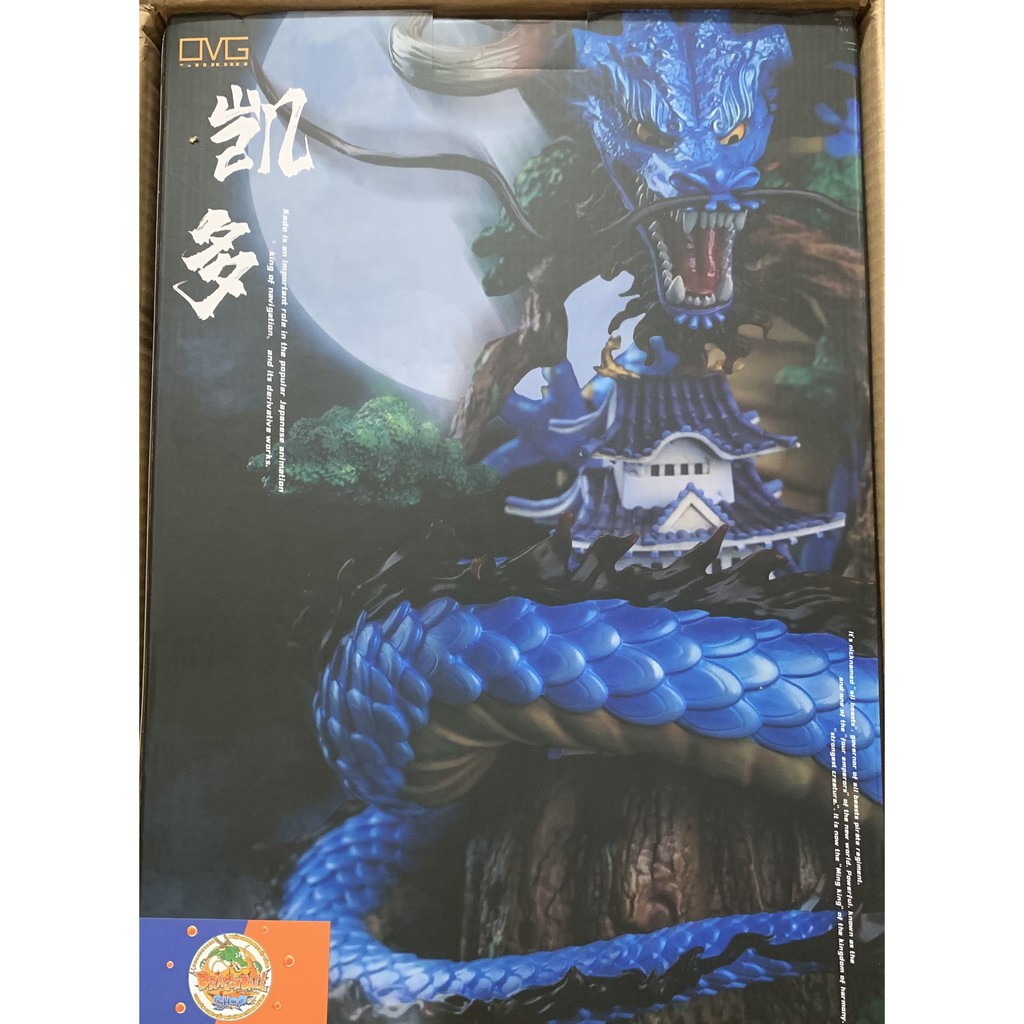 Mô hình One Piece Resin chính hãng - Rồng Kaido OMG Studio