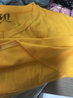 ÁO THUN TRƠN GAP CỔ TIM