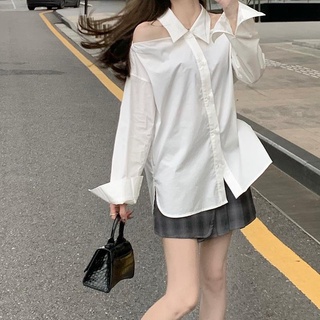 Áo sơ mi hở vai