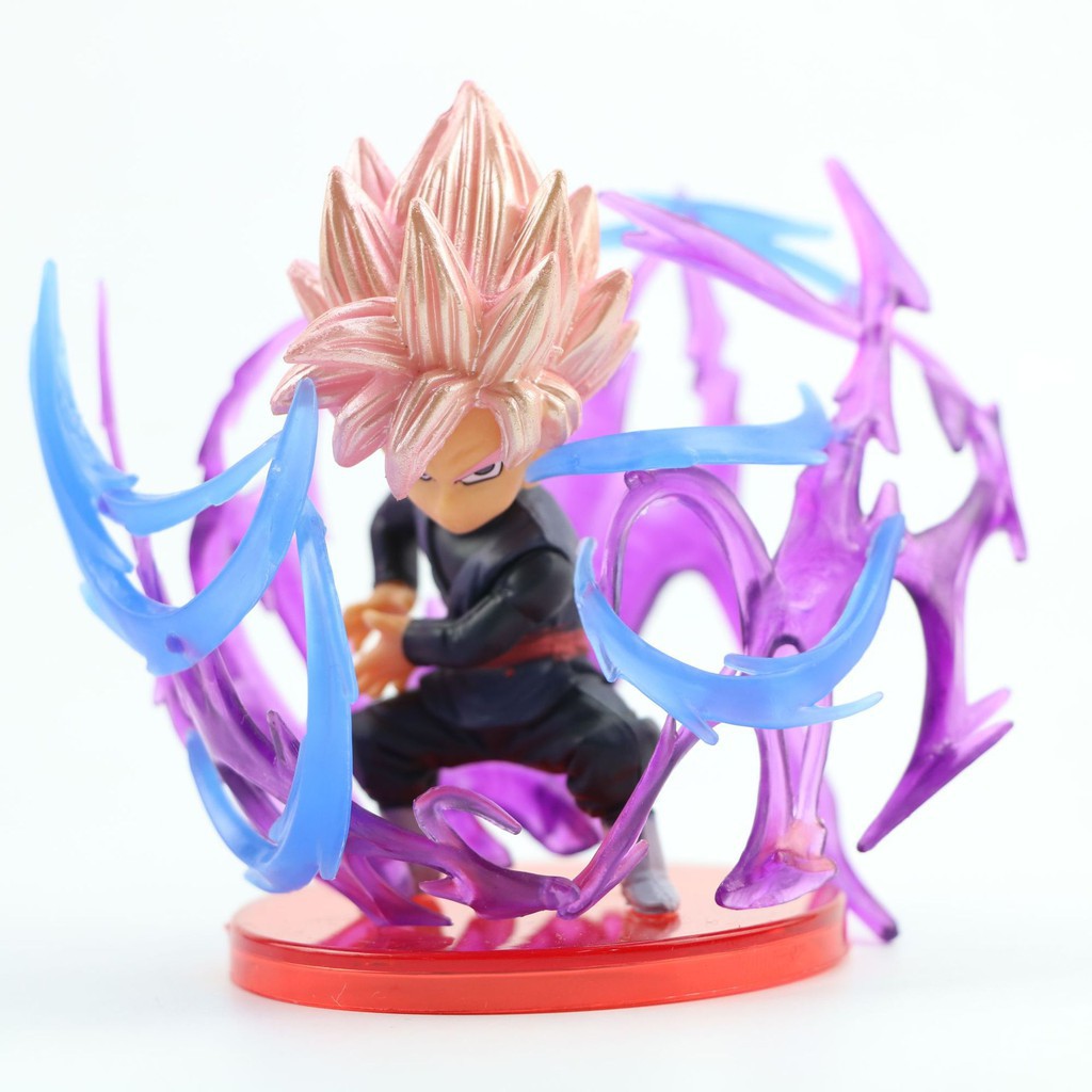 ▪✵■Mô hình chibi Dragonball Son Goku 7 viên ngọc rồng kèm sóng năng lượng đẹp mắt cao 6-8,5 CM