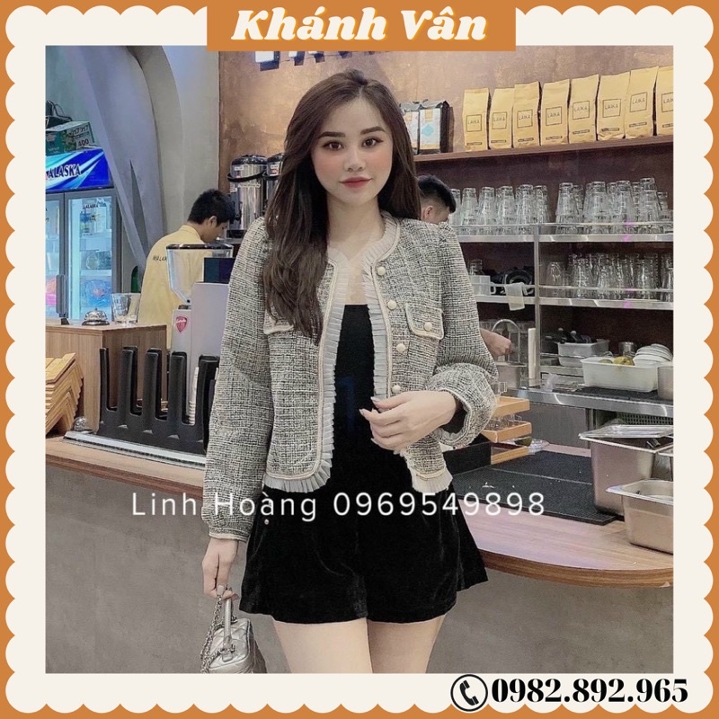 Áo khoác dạ, áo dạ pha viền hàng loại 1