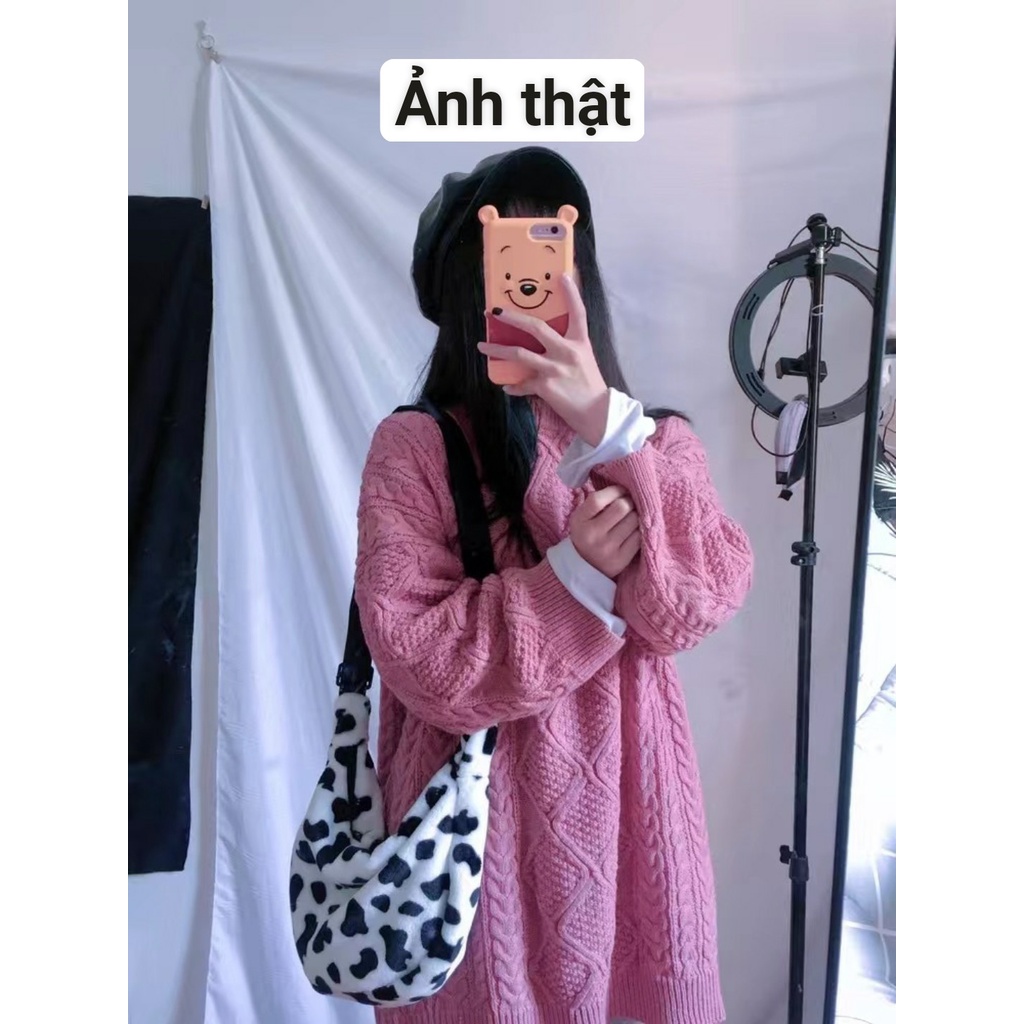 [Hot] Áo Len Nữ Phom Rộng Thời Trang Xu Hướng 2021 76 | BigBuy360 - bigbuy360.vn