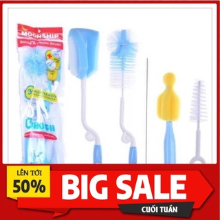 Cọ bình sữa 5 chi tiết cho bé