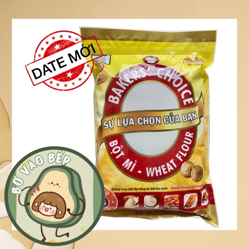 Bột mì số 13 Baker Choice túi 1kg