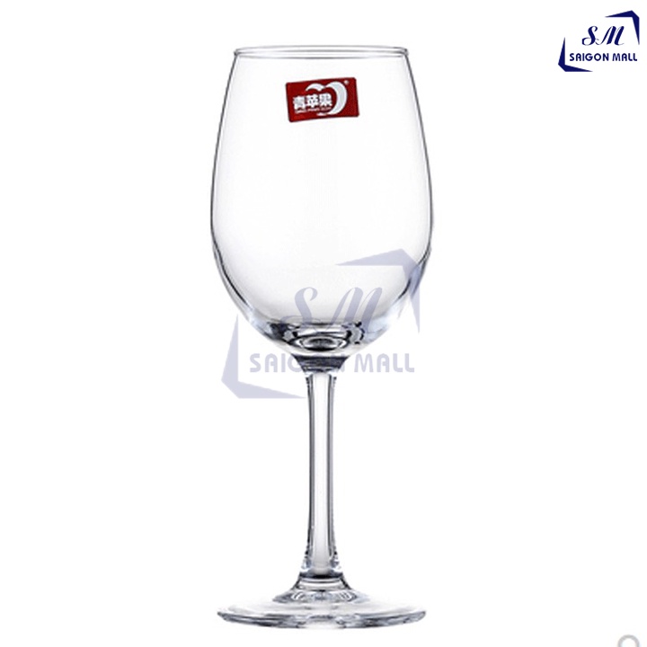 Ly thủy tinh có chân GREEN APPLE - EJ5201 - 350ML và EJ5202 465ml / Ly rượu vang cao cấp (1 ly)