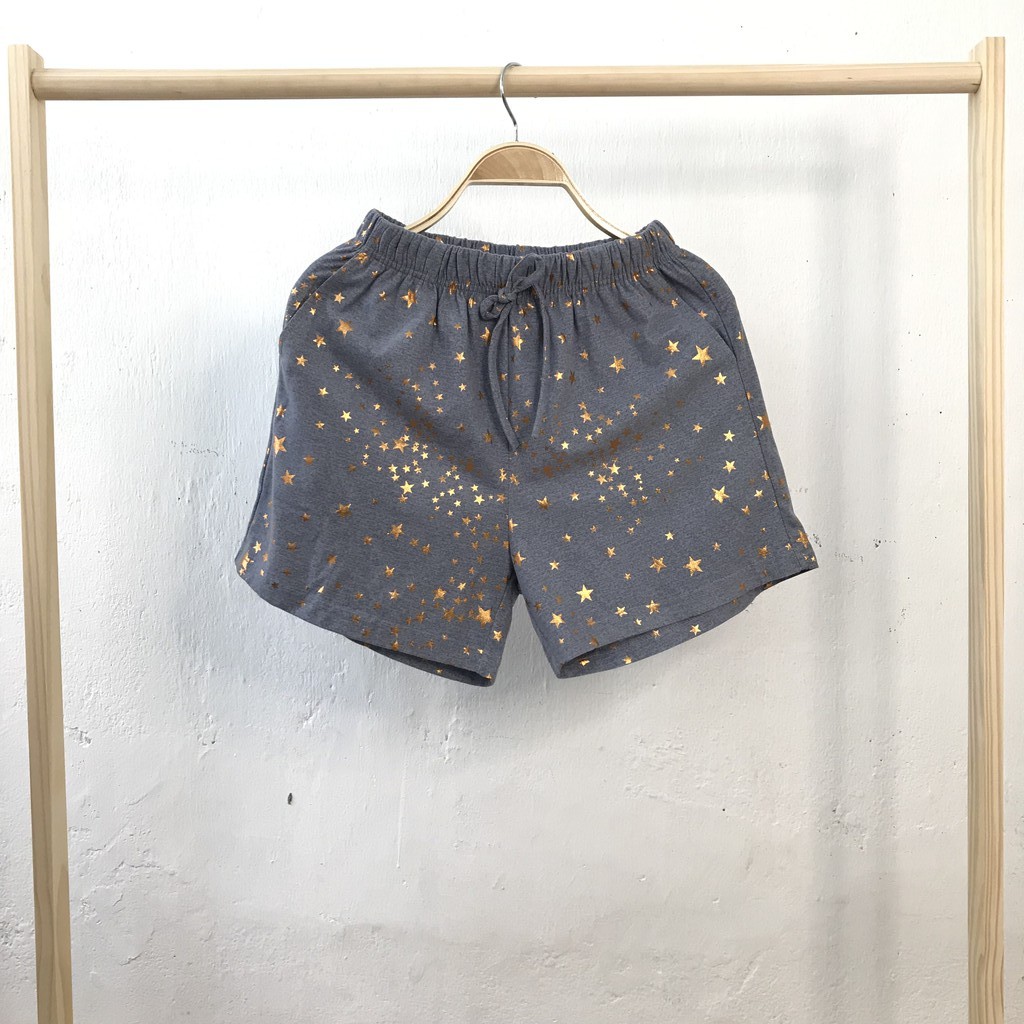 Quần đùi nữ KABI quần short ngắn thun cotton mặc nhà mặc ngủ hoa văn không túi thoáng mát dễ thương | BigBuy360 - bigbuy360.vn