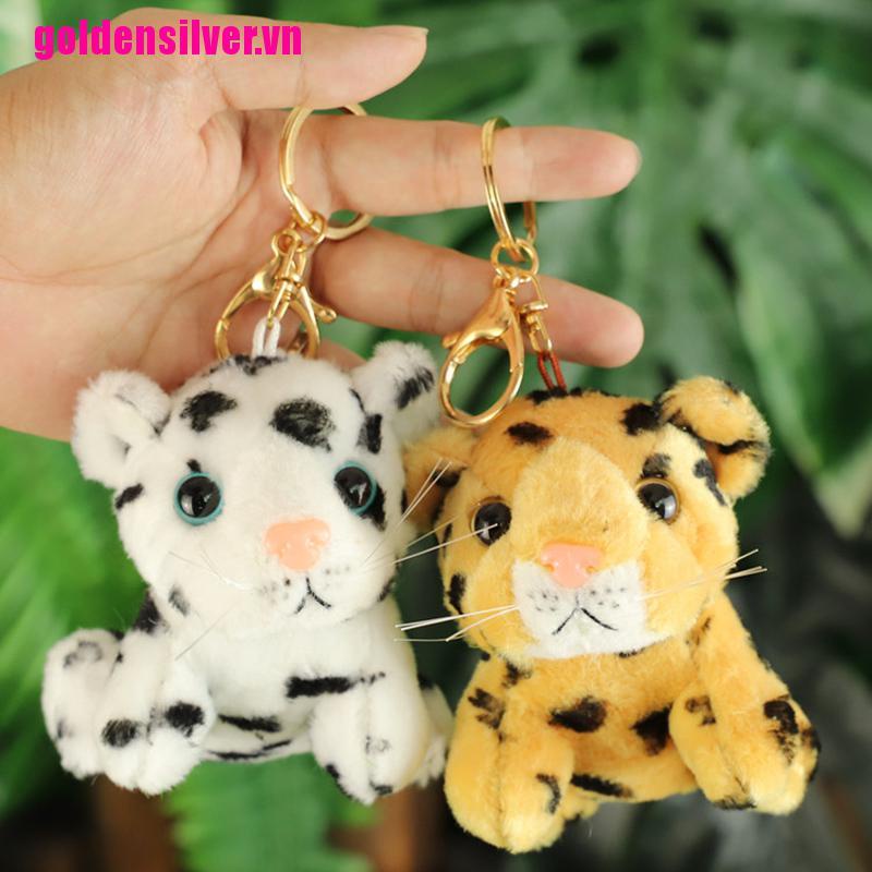 Búp Bê Nhồi Bông Hình Hổ / Báo 10cm Dễ Thương