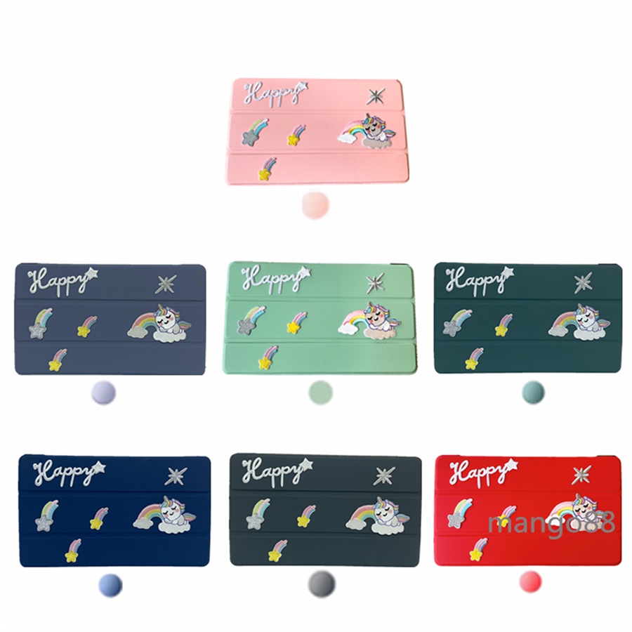 Bao da máy tính bảng in họa tiết kỳ lân cho Samsung Galaxy Tab A 8.0 2019 T290 T295