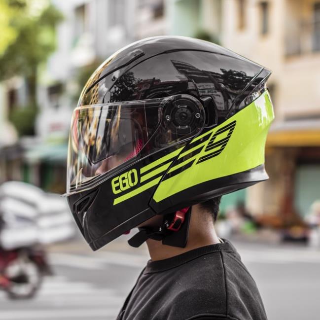 Kính Thay Thế Mũ Bảo Hiểm Fullface EGO E9 Lật Hàm