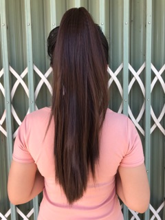 Tóc ngoặm thẳng