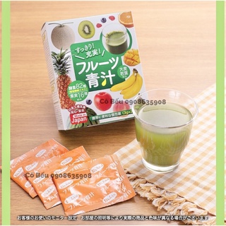 Bột lúa mạch non, trái cây, rau củ cô đặc Aojiru nội địa Nhật Bản