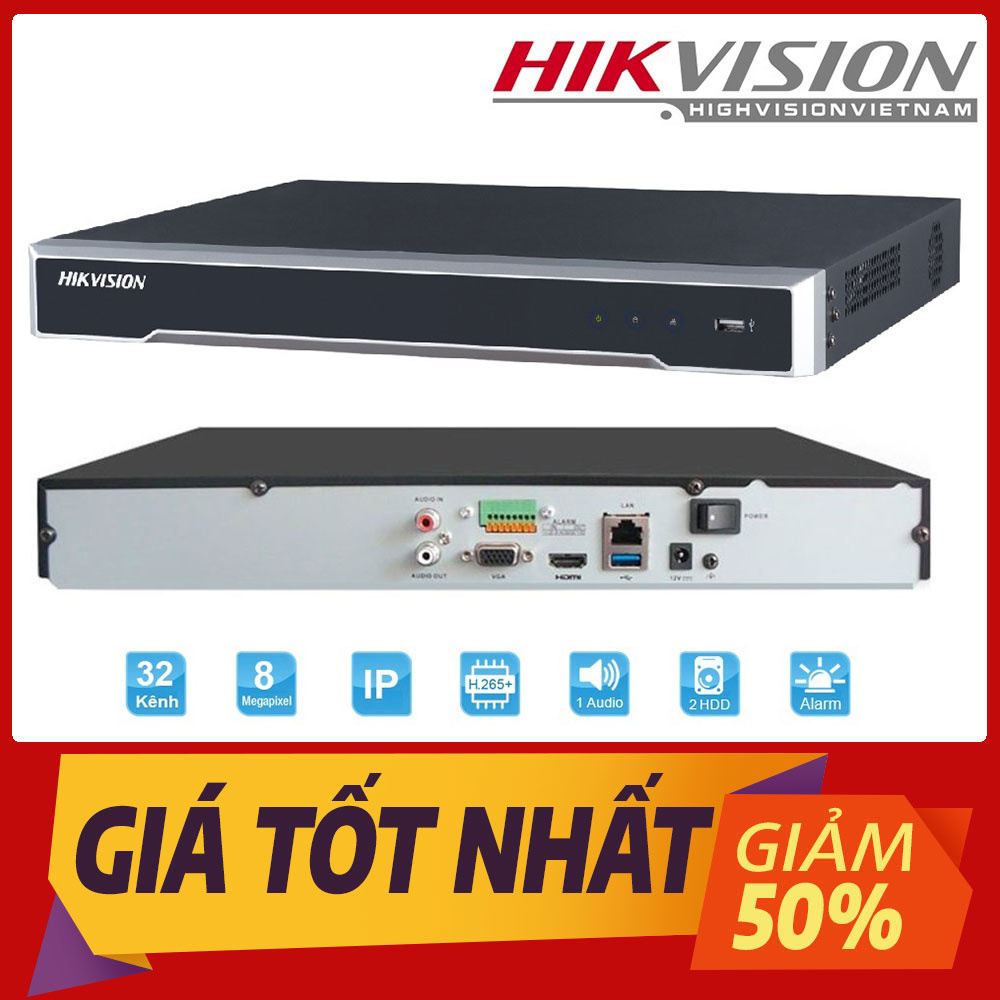 Đầu ghi hình camera IP 4 kênh HIKVISION DS-7604NI-K1