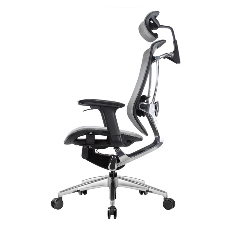 Ghế Ergonomic Công Thái Học GTChair Marrit X Lưới Xám 5D - Chế độ ngả 135 độ - Điều chỉnh linh hoạt