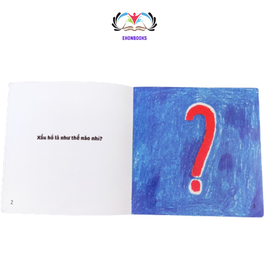 Sách Ehon cho bé 0 3 tuổi - Ehon Xấu Hổ Là Như Thế Nào Nhỉ? Wabooks