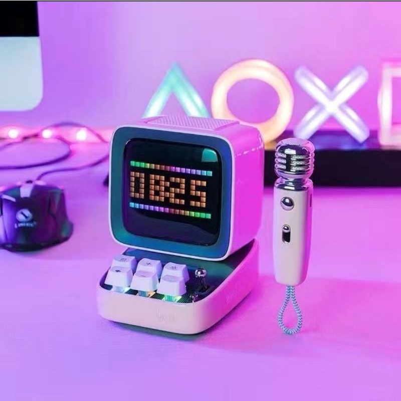 Loa bluetooth Divoom Ditoo MIC hát karaoke chuyên nghiệp