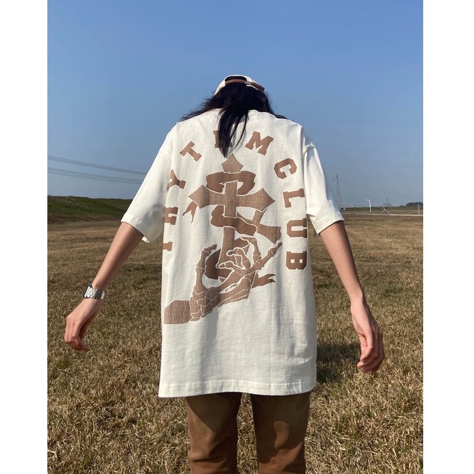 Áo phông nữ rộng oversize Retro  áo thun unisex Ulzzang 100%cotton