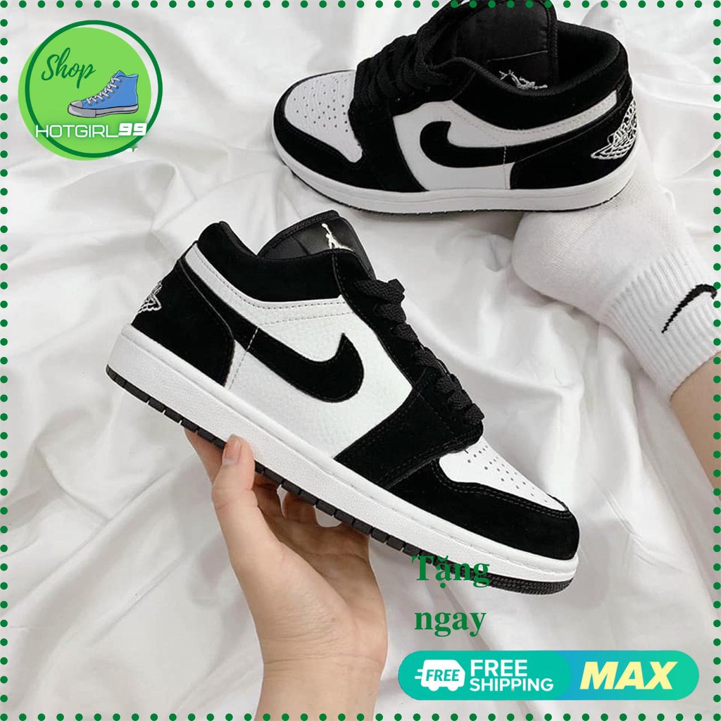 giày thể thao jd đen trắng cổ thâp nam nữ, giày sneaker thời trang, | BigBuy360 - bigbuy360.vn