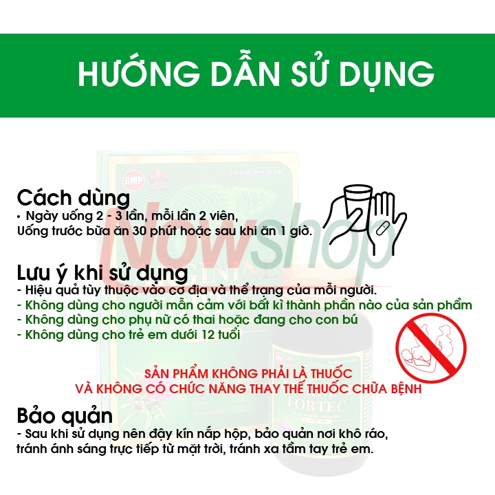 Viên Uống Thanh Nhiệt Mát Gan Arginine Fortec Vạn Tam Chính Hãng Giảm Viêm Gan Xơ Gan Men Gan Cao Hiệu Quả