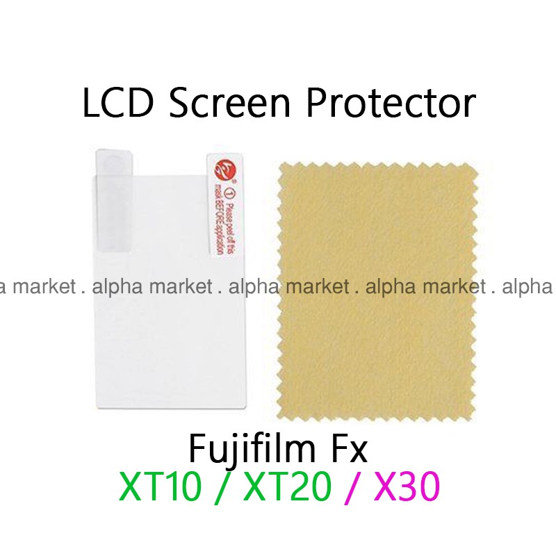 Miếng Dán Bảo Vệ Màn Hình LCD Chống Trầy Cho Máy Ảnh Fujifilm Fuji Mirrorless X-t10 X-t20 X100T X-t30 Xt10