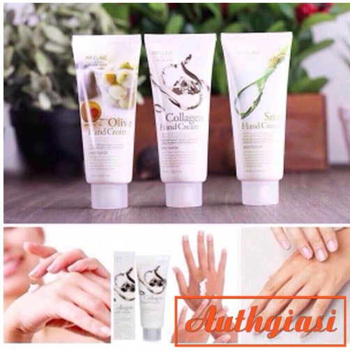 Kem dưỡng da tay 3W Clinic Hand Cream cấp ẩm làm mềm da tay 100ml